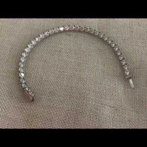 New Rhinestone Tennis Bracelet 7 1/4 inch